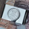1965 Lucky Sixpence Coin Cufflinks